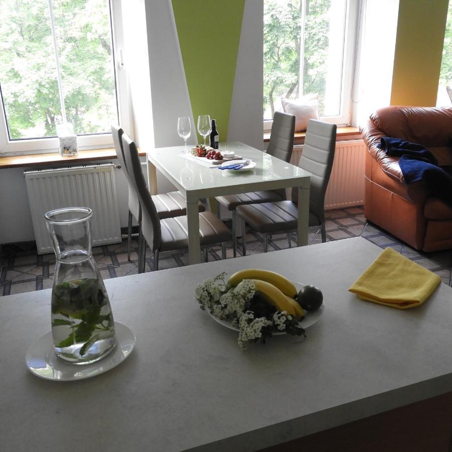Апартаменты Apartament Przy Parku Гижицко Экстерьер фото